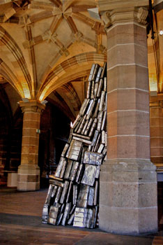 Werkgruppe »Buch und Bibliothek« | Raumskulptur